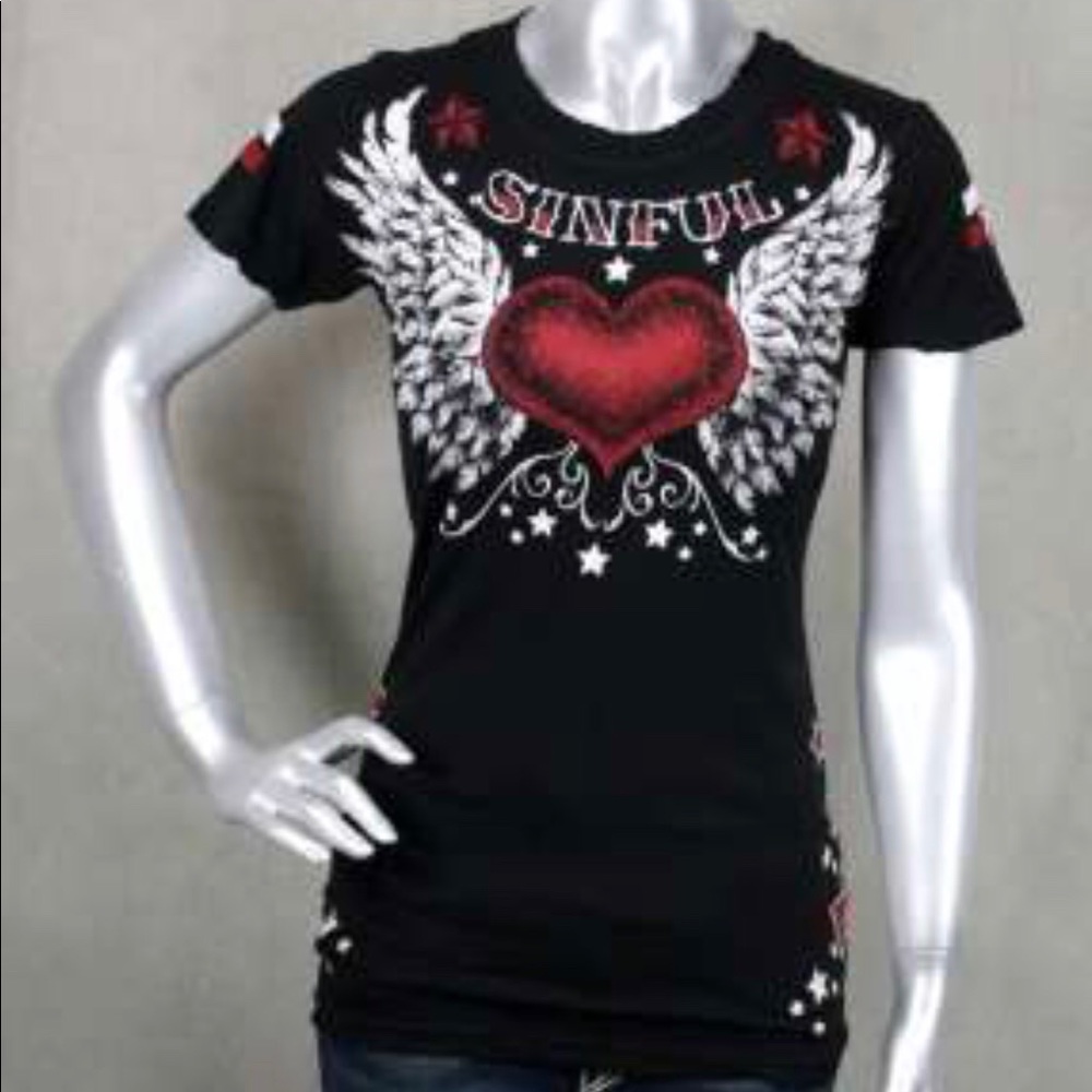 Sinful T-shirt. From Buckle.
